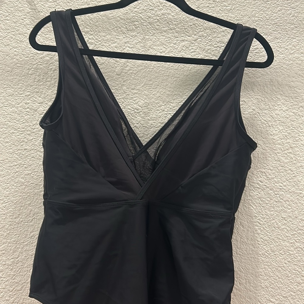 Black bathing suit